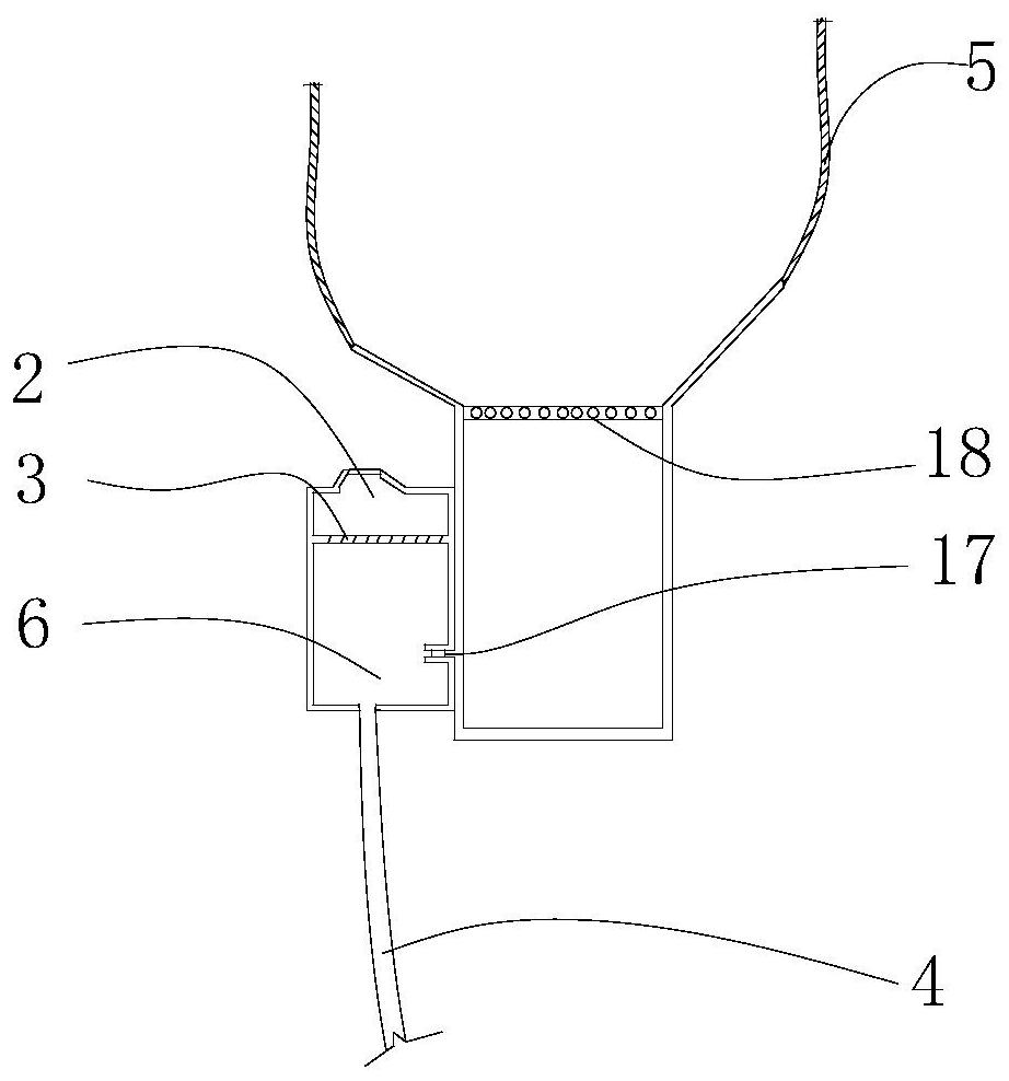 An automatic watering anti-theft planting device