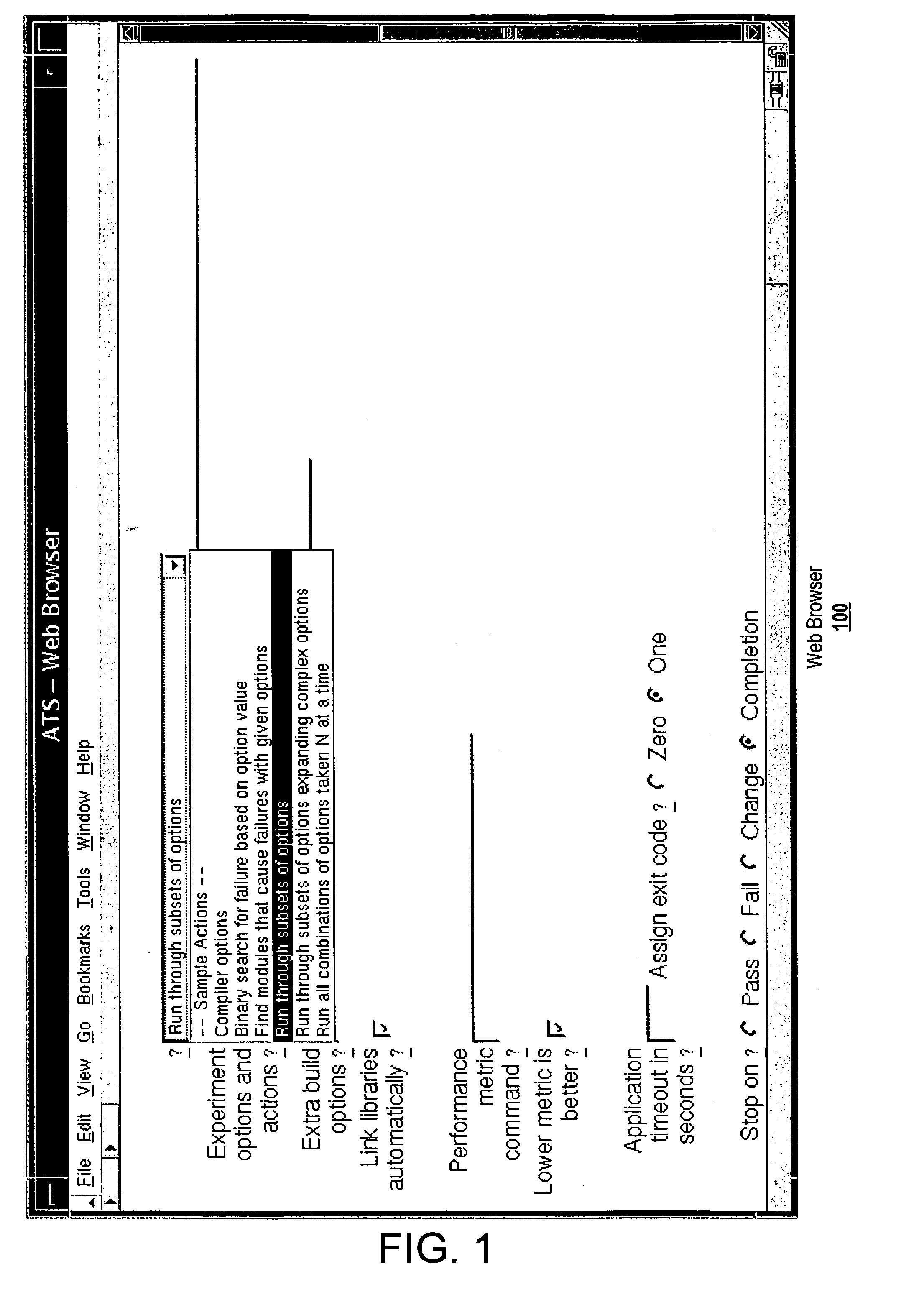 Threshold search failure analysis