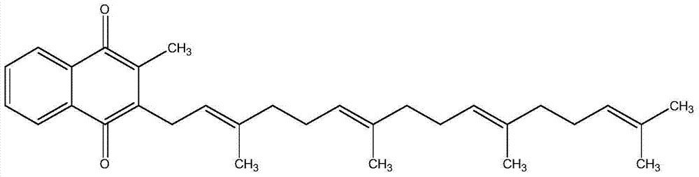 Synthetic method of menatetrenone