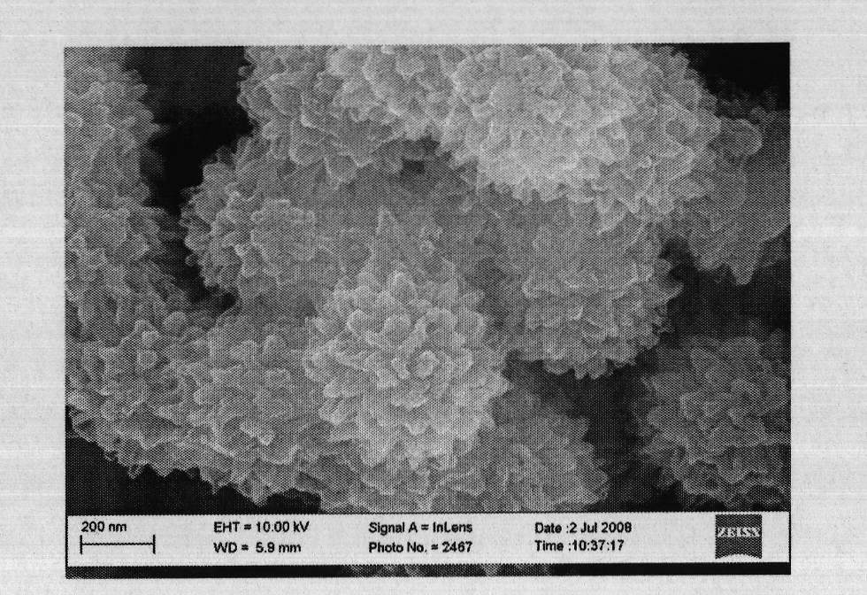 Preparation of polystyrene/polyaniline composite microsphere supported catalyst