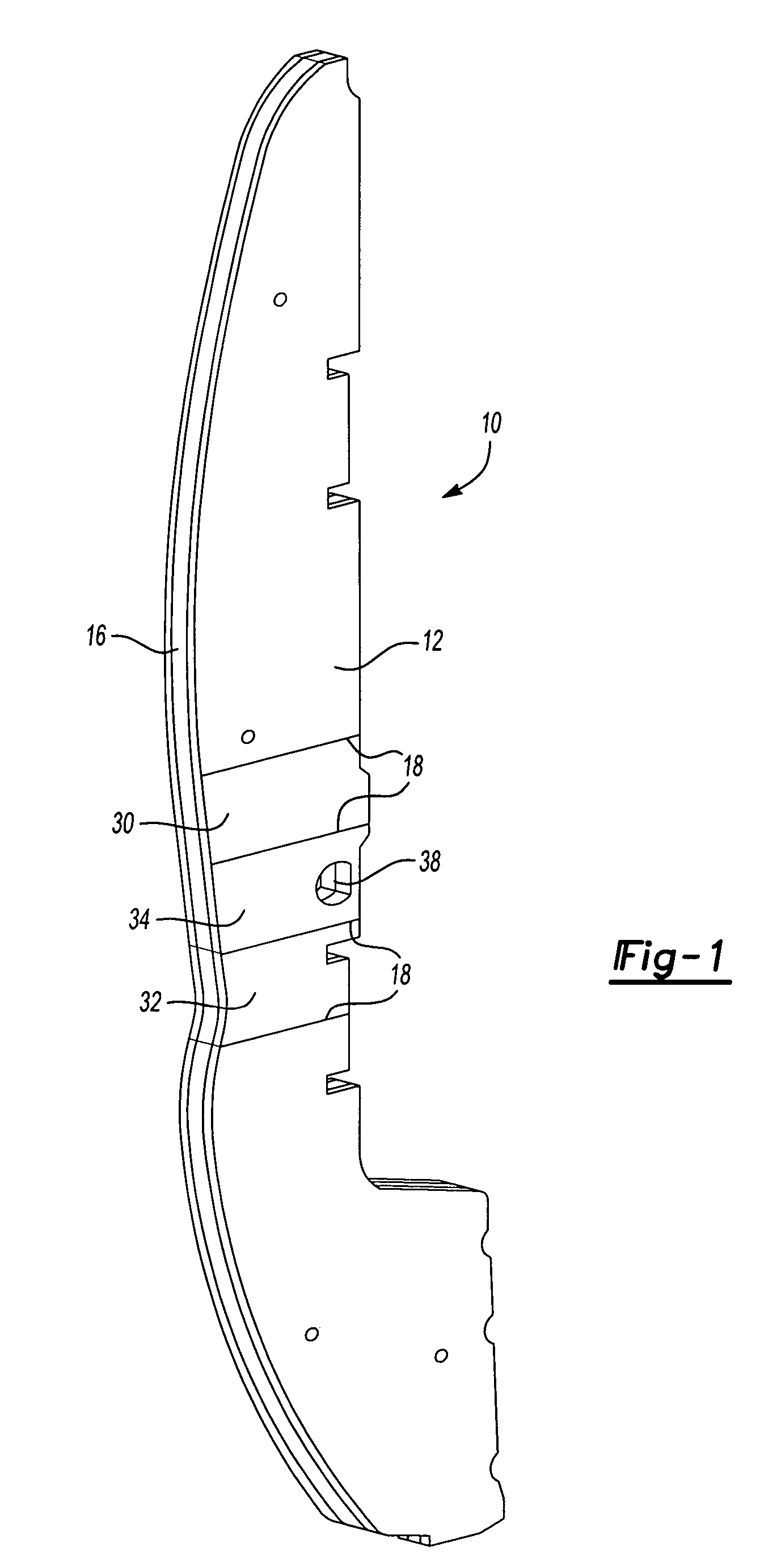 Baffle for an automotive vehicle and method of use therefor