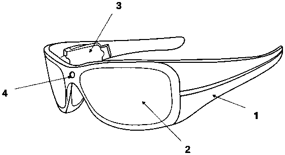 Intelligent glasses and intelligent retrieval method