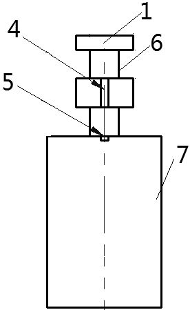 Coil winding template and ultra-small volume coil forming method