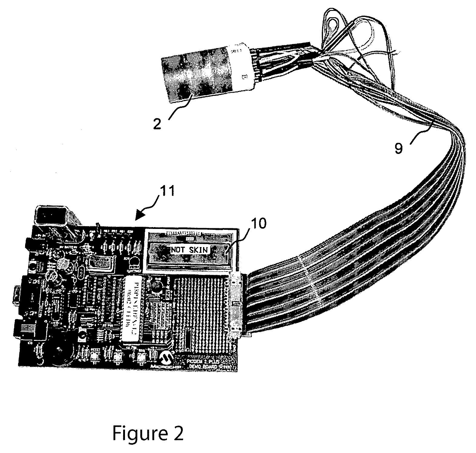 Optical Sensor and Method for Identifying the Presence of Skin