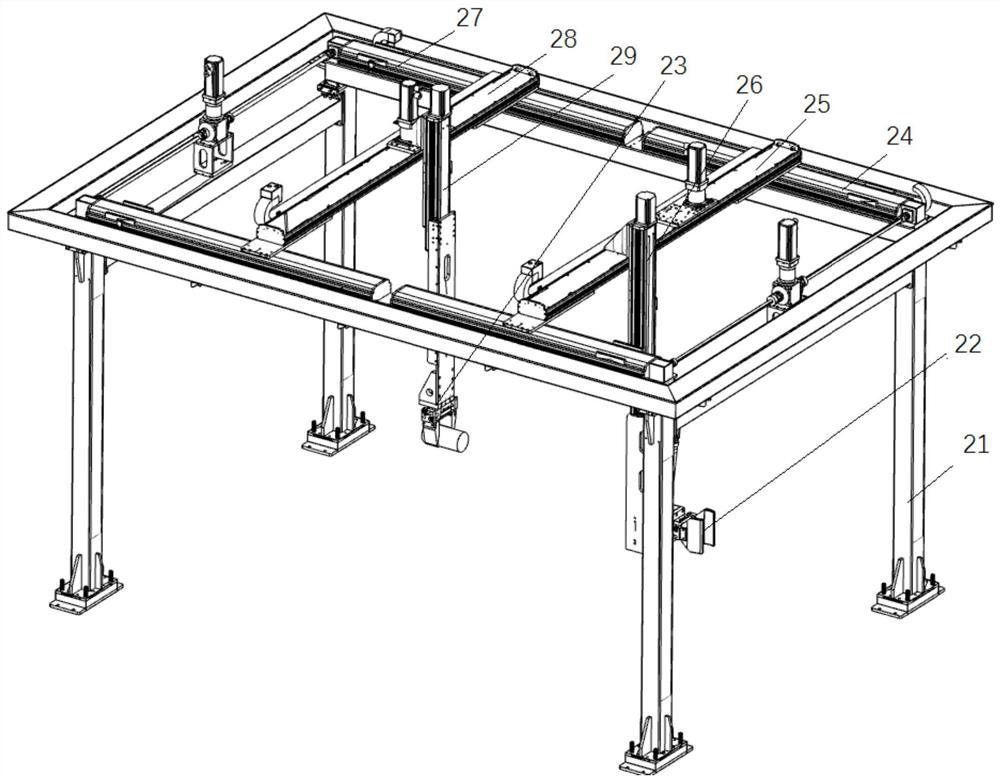 Cutting-off and shaping system for solid propellant filling grain