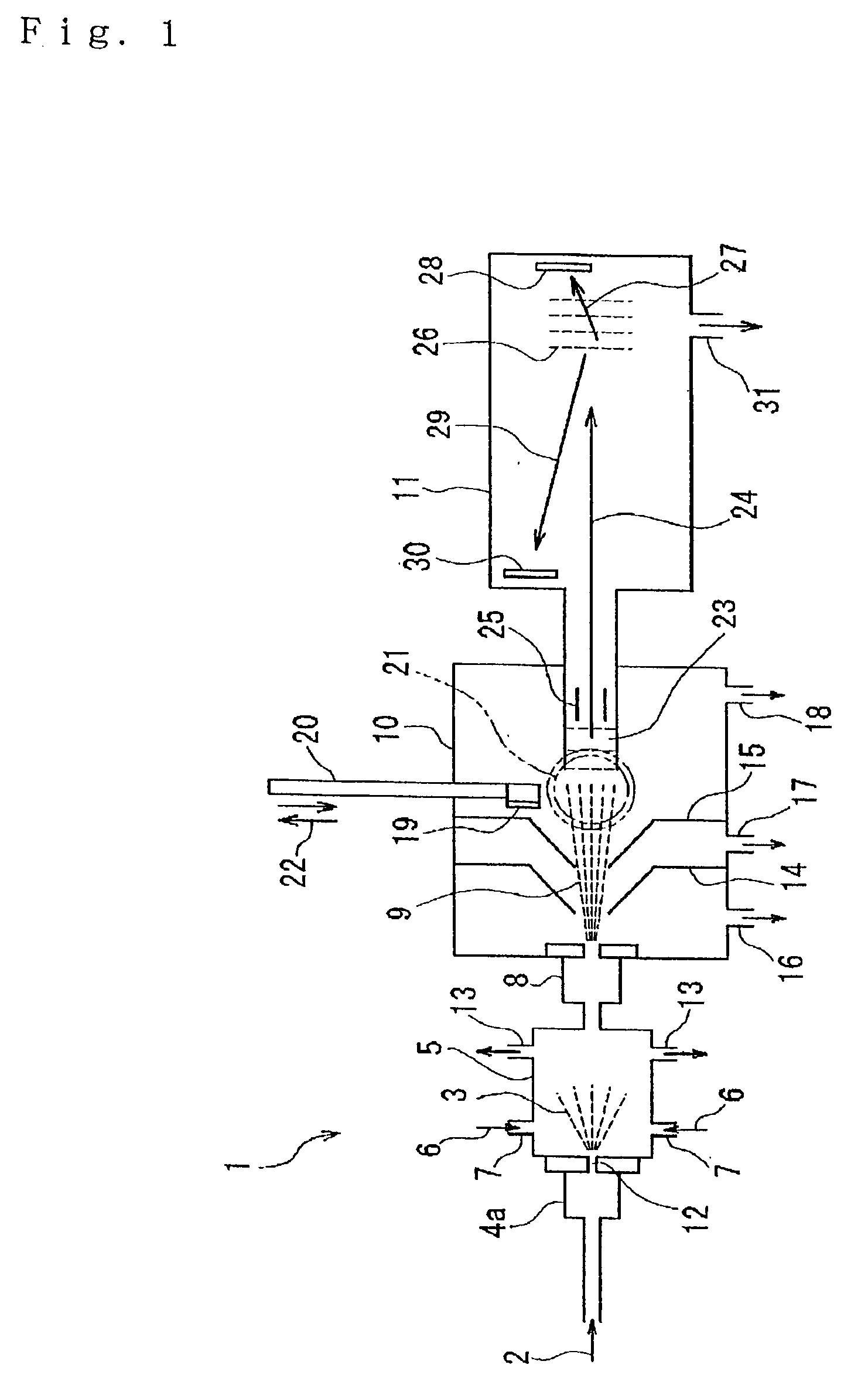 Method and apparatus for generation of molecular beam