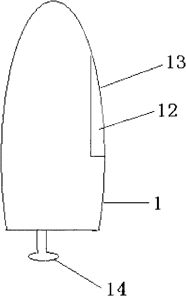 Anoscope detecting device for ligaturing rectal mucosa