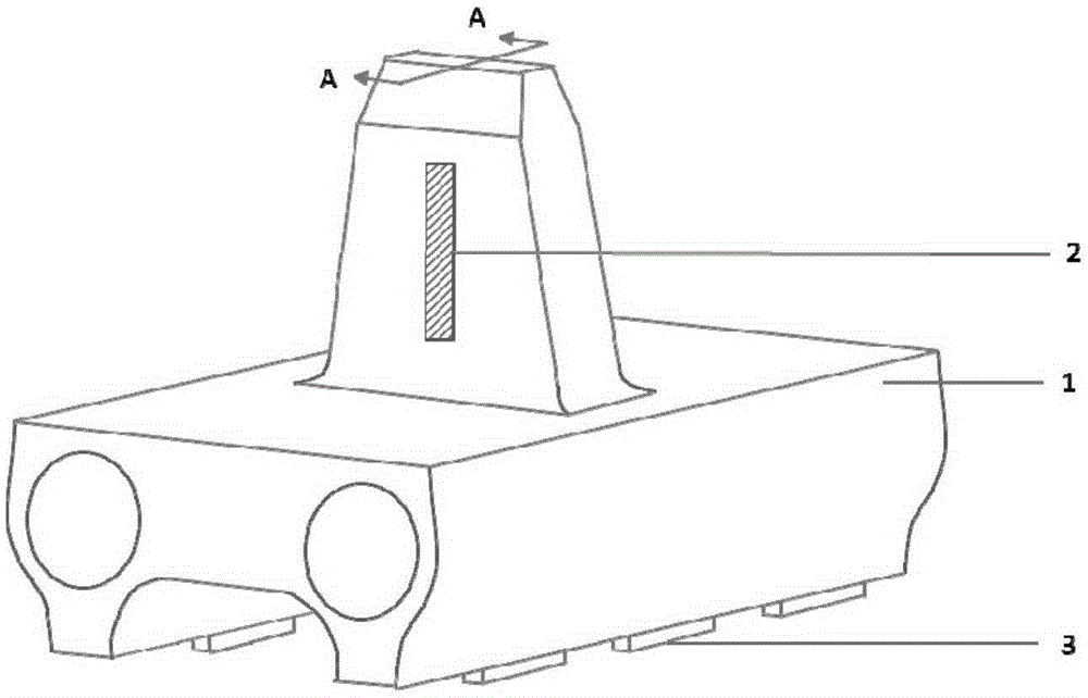 Composite-structure track shoe and forming method thereof