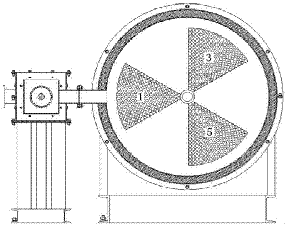 Switchover heat accumulating type efficient heat exchanger