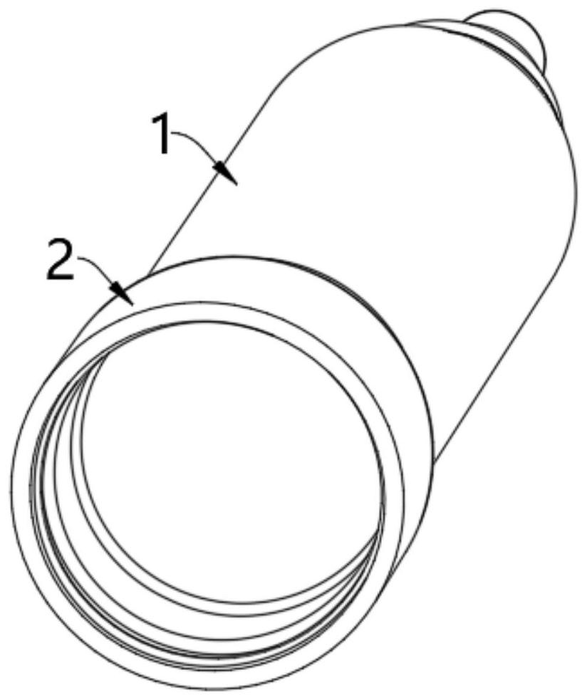 Rotating type self-mixing double-agent package