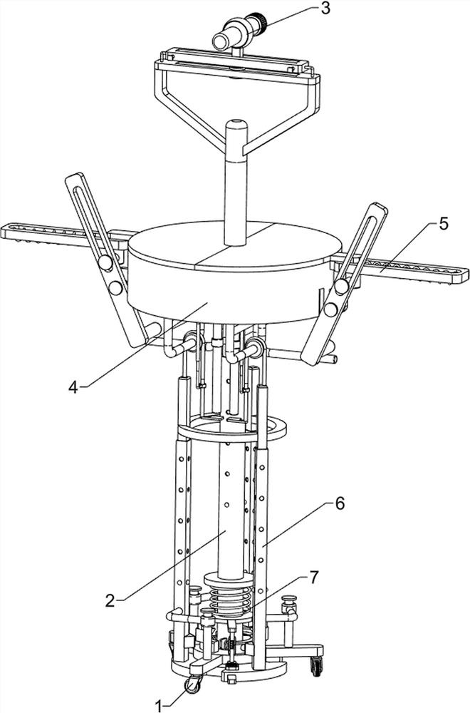 A lighting device for eye examination