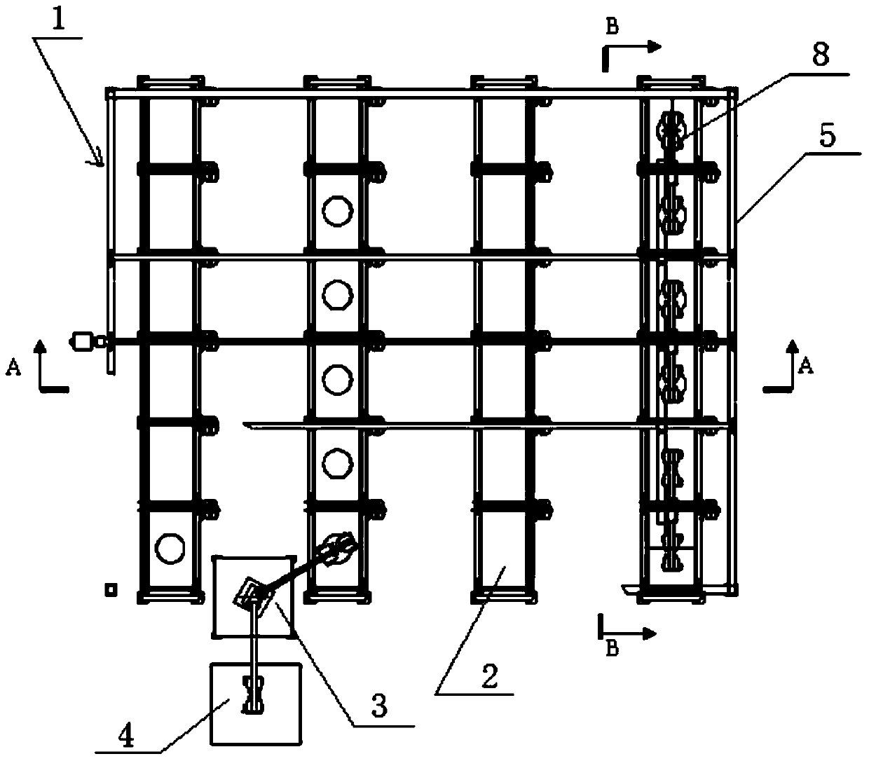 Group porcelain automatic blank feeding device