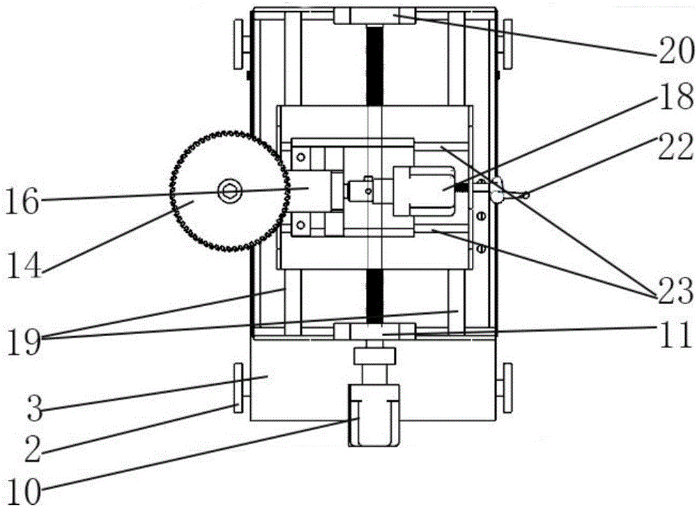 Automatic grooving machine for water and electricity decoration