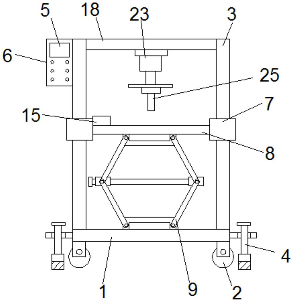 Examination device for otolaryngology department