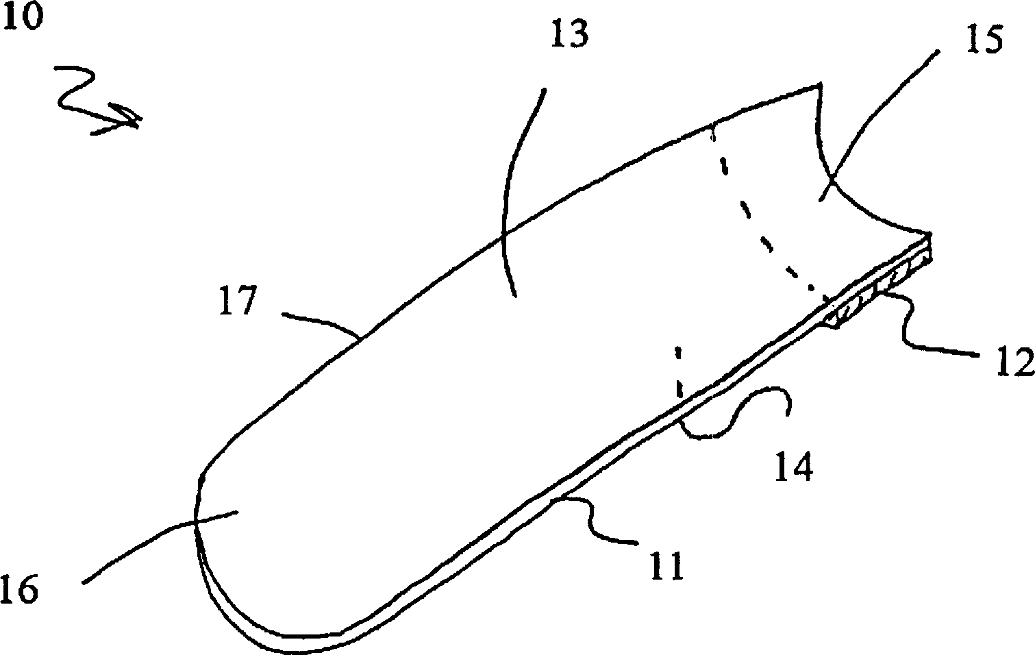 Preglued nail decorative accessory and making method thereof