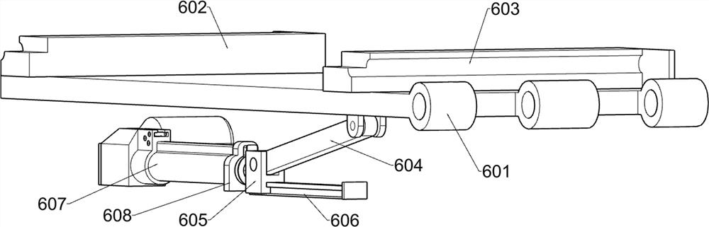 Sliding type photovoltaic panel surface automatic cleaning device