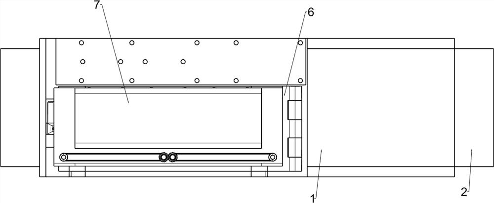 Sliding type photovoltaic panel surface automatic cleaning device