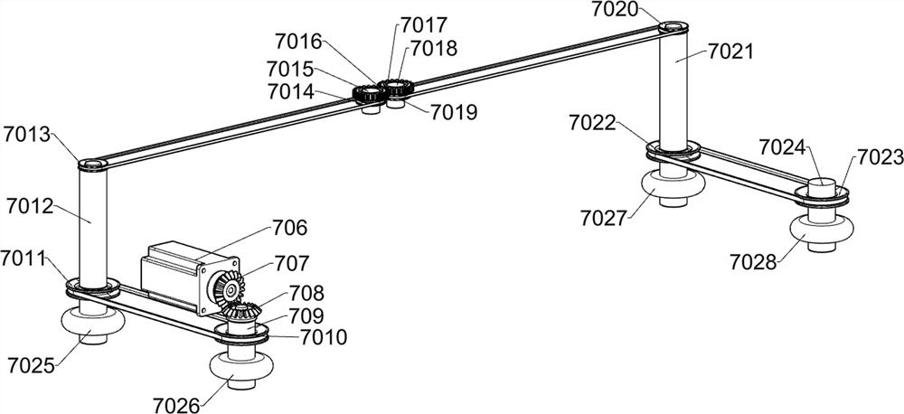 Sliding type photovoltaic panel surface automatic cleaning device