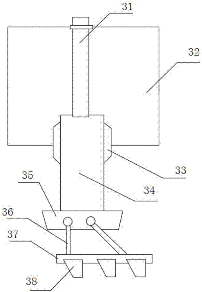 Flocking fabric scratch device