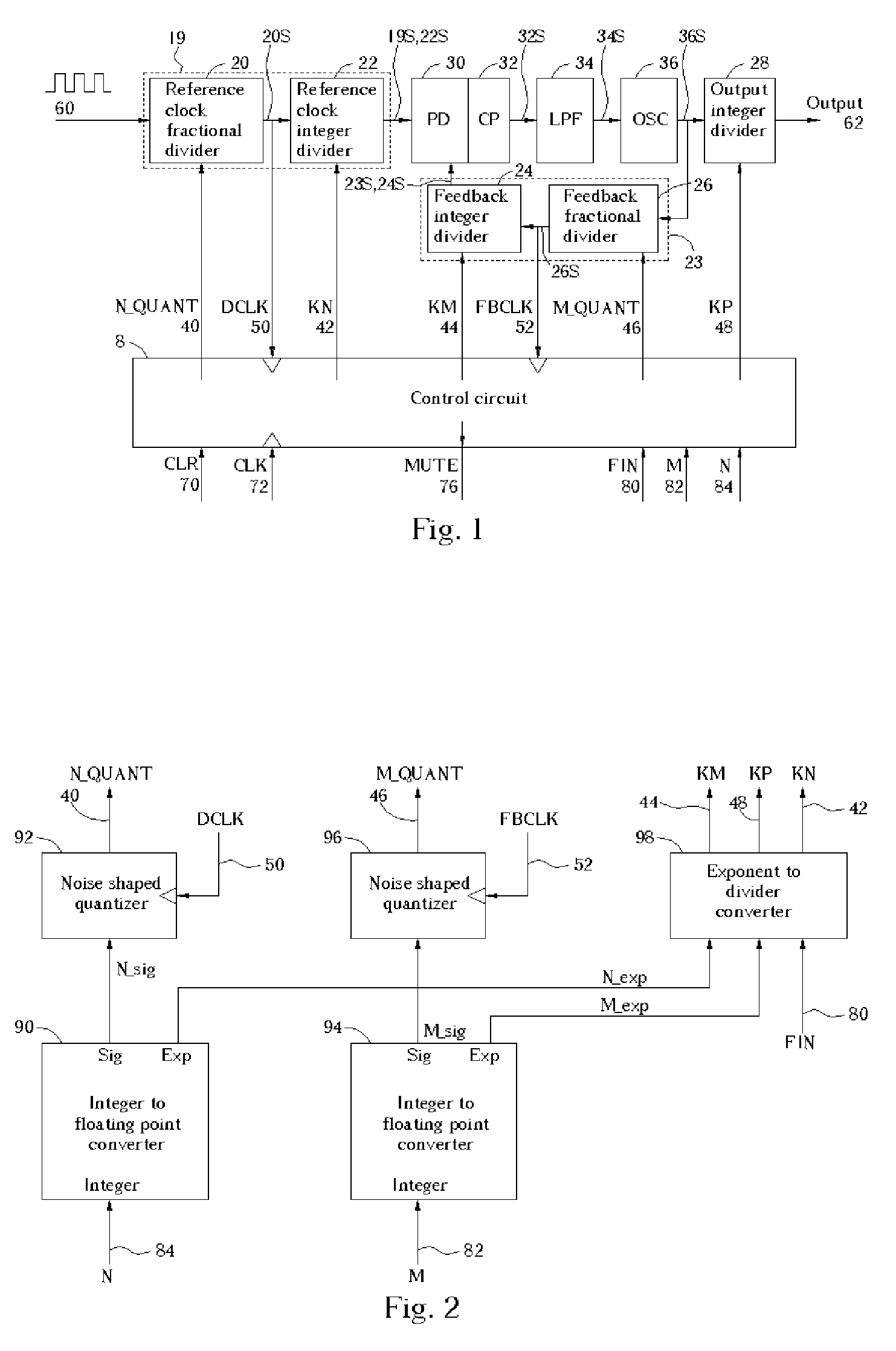 Flexible synthesizer for multiplying a clock by a rational number