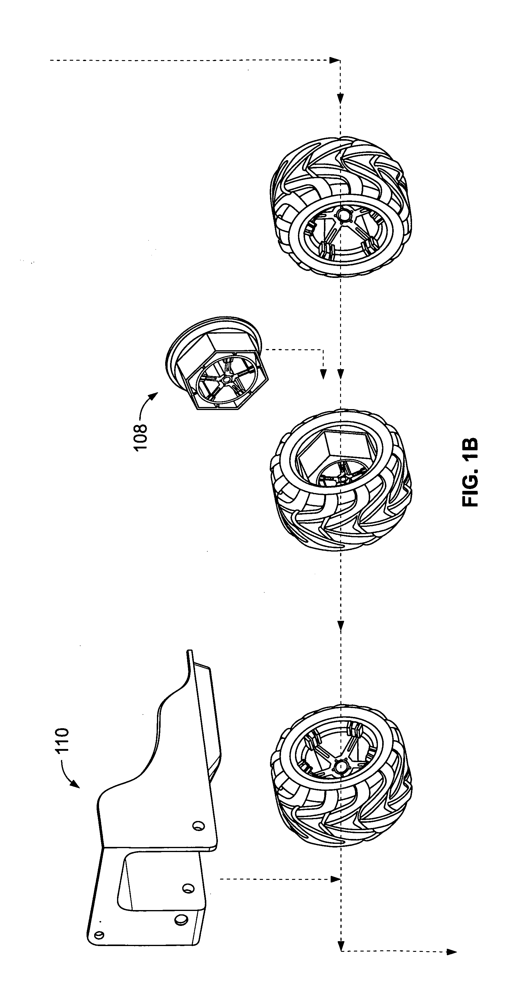 Rolling baggage wheels and method for manufacturing the same