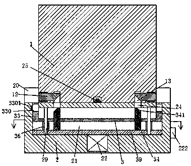 Novel container transport device of logistics