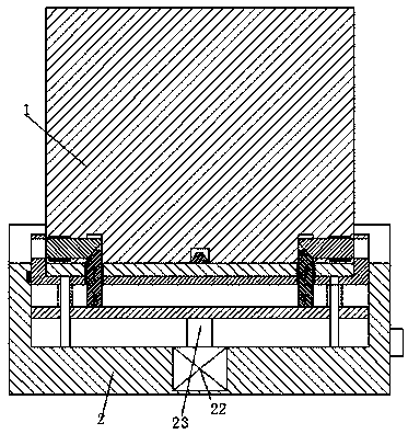 Novel container transport device of logistics