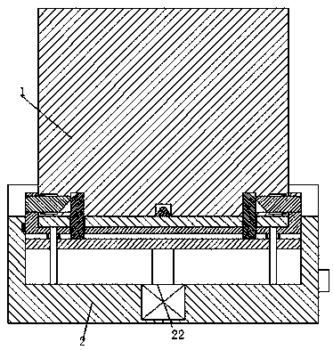 Novel container transport device of logistics