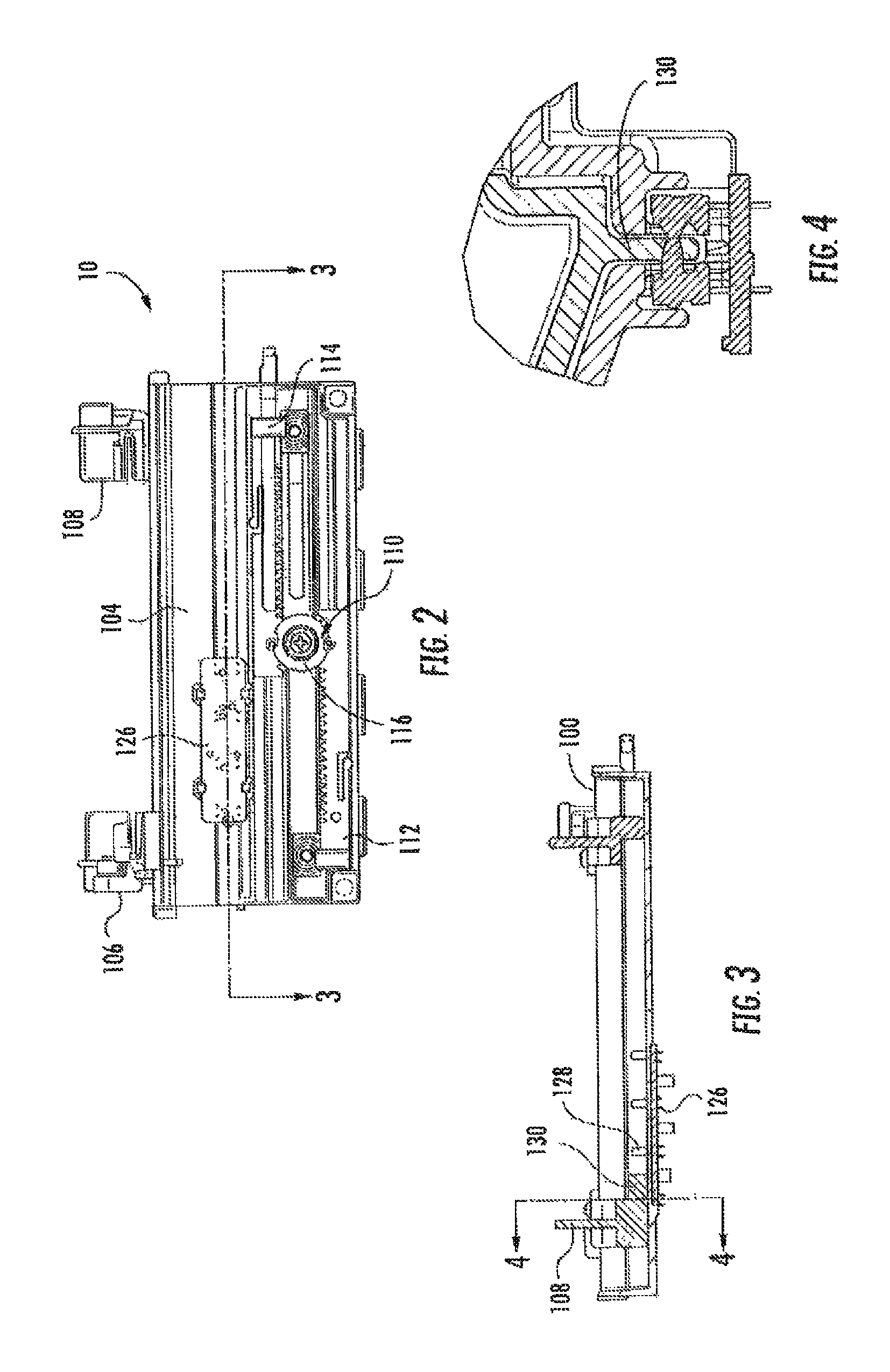 Sensing apparatus for detecting and determining the width of media along a feed path