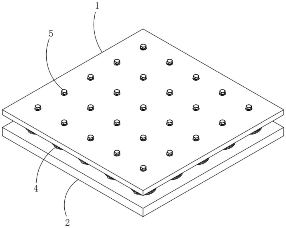 Vibration reduction rubber pad capable of effectively reducing vibration