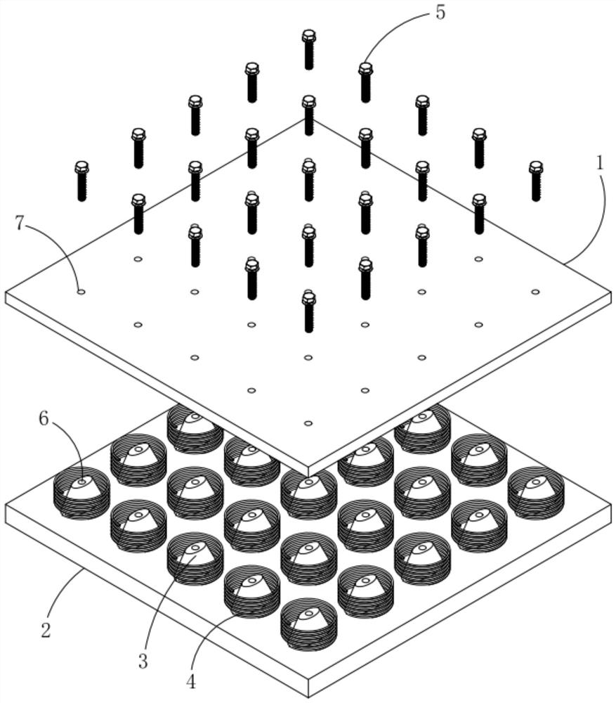 Vibration reduction rubber pad capable of effectively reducing vibration