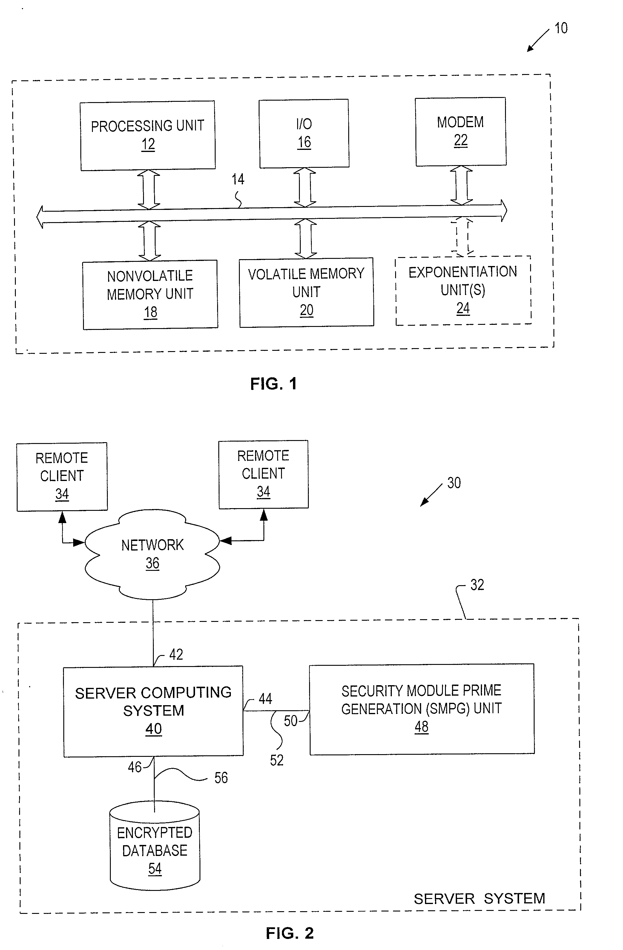 Multiple cryptographic key precompute and store