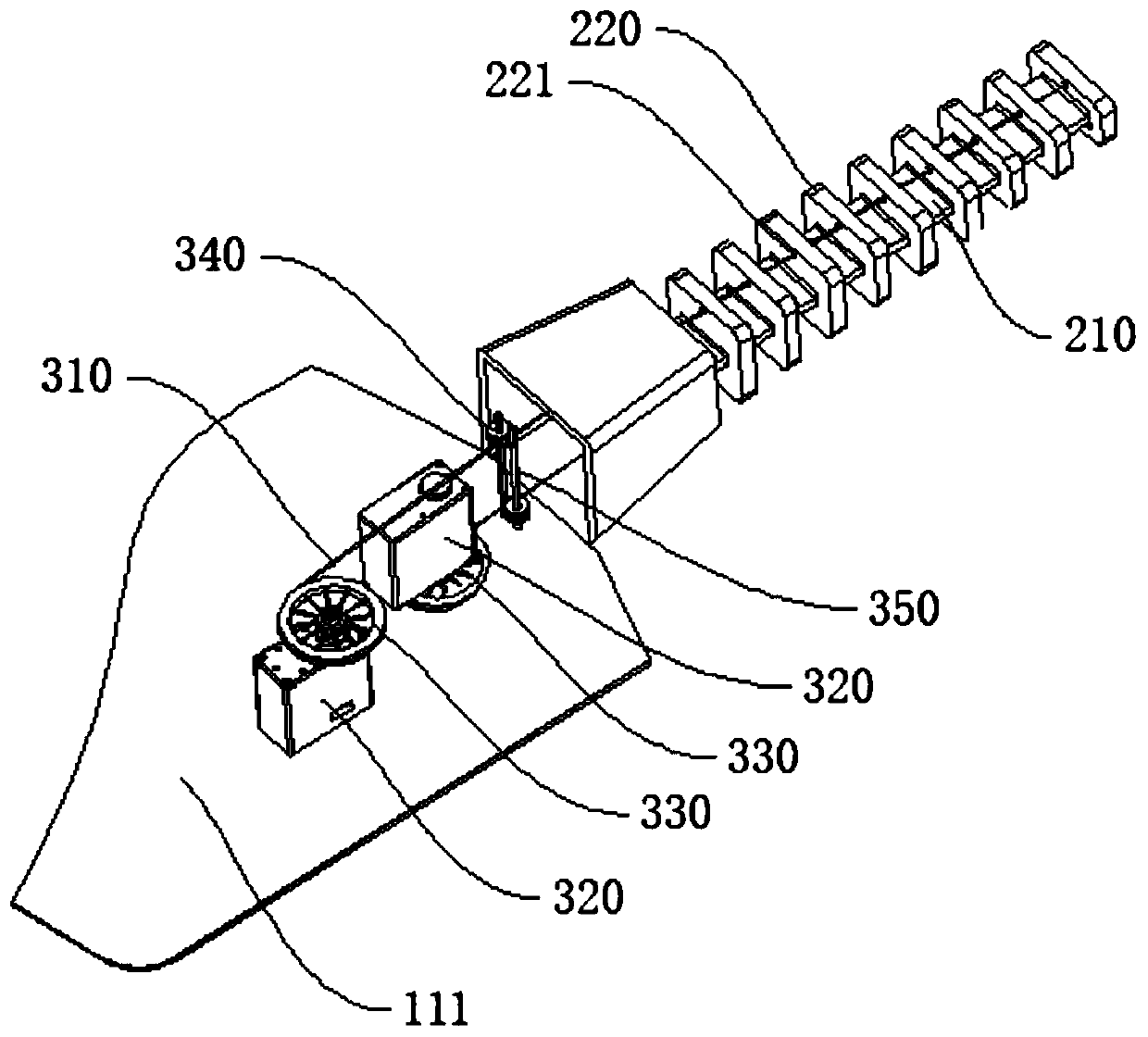 Rope-driven flexible claw and robot