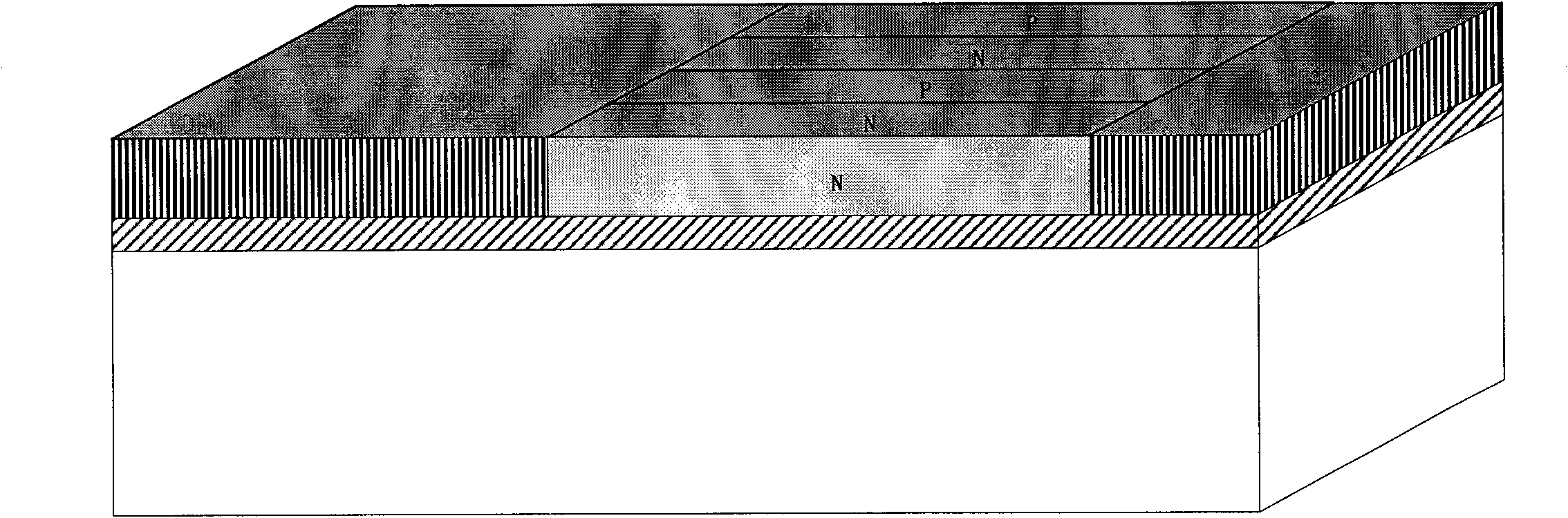 Method for producing SOI (Silicon on Insulator) LDMOS (Laterally Diffused Metal Oxide Semiconductor) device provided with multi-layer super-junction structure