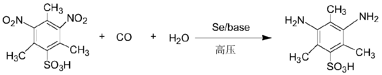 Method for synthesizing M acid