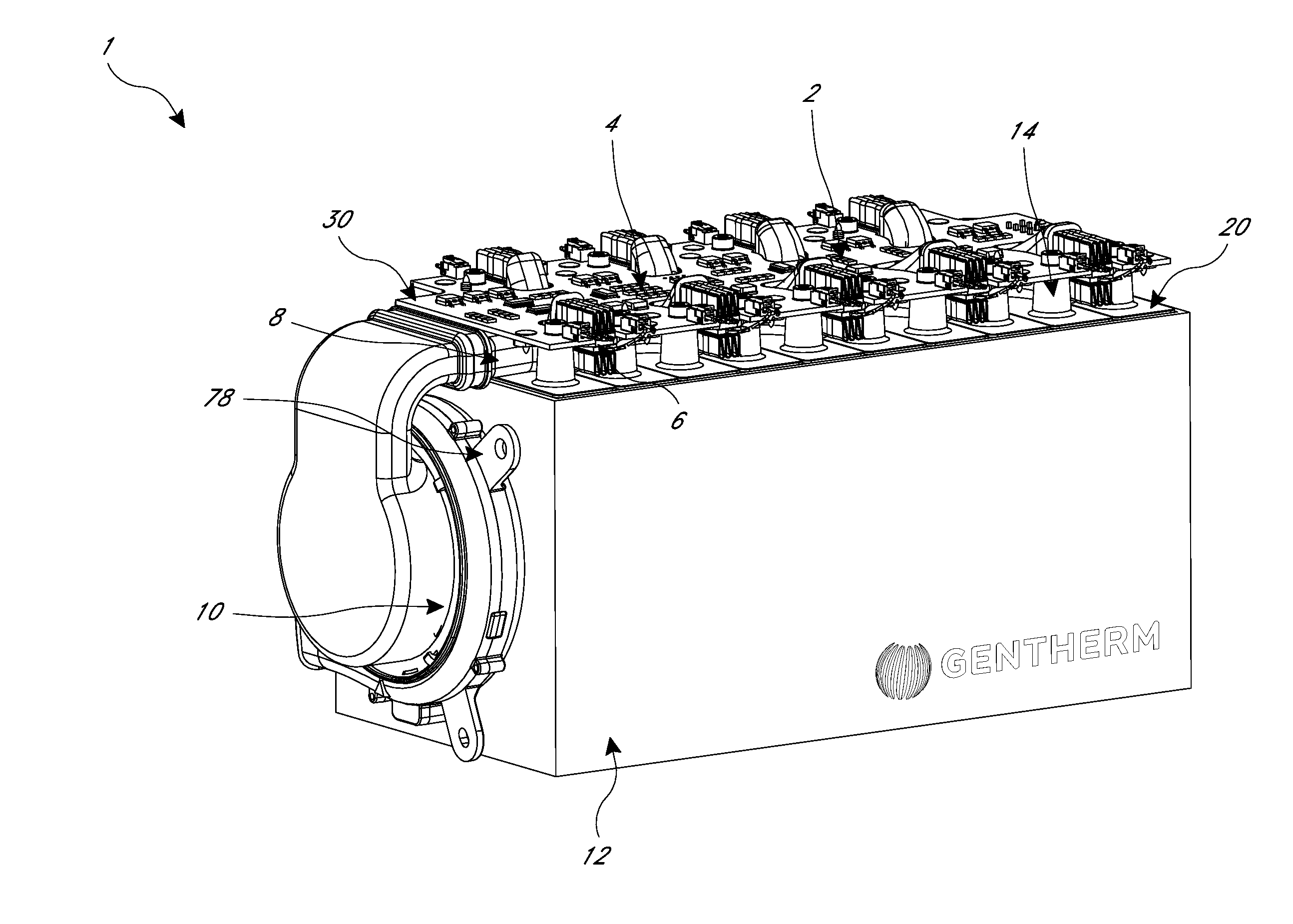 Thermoelectric-based thermal management system