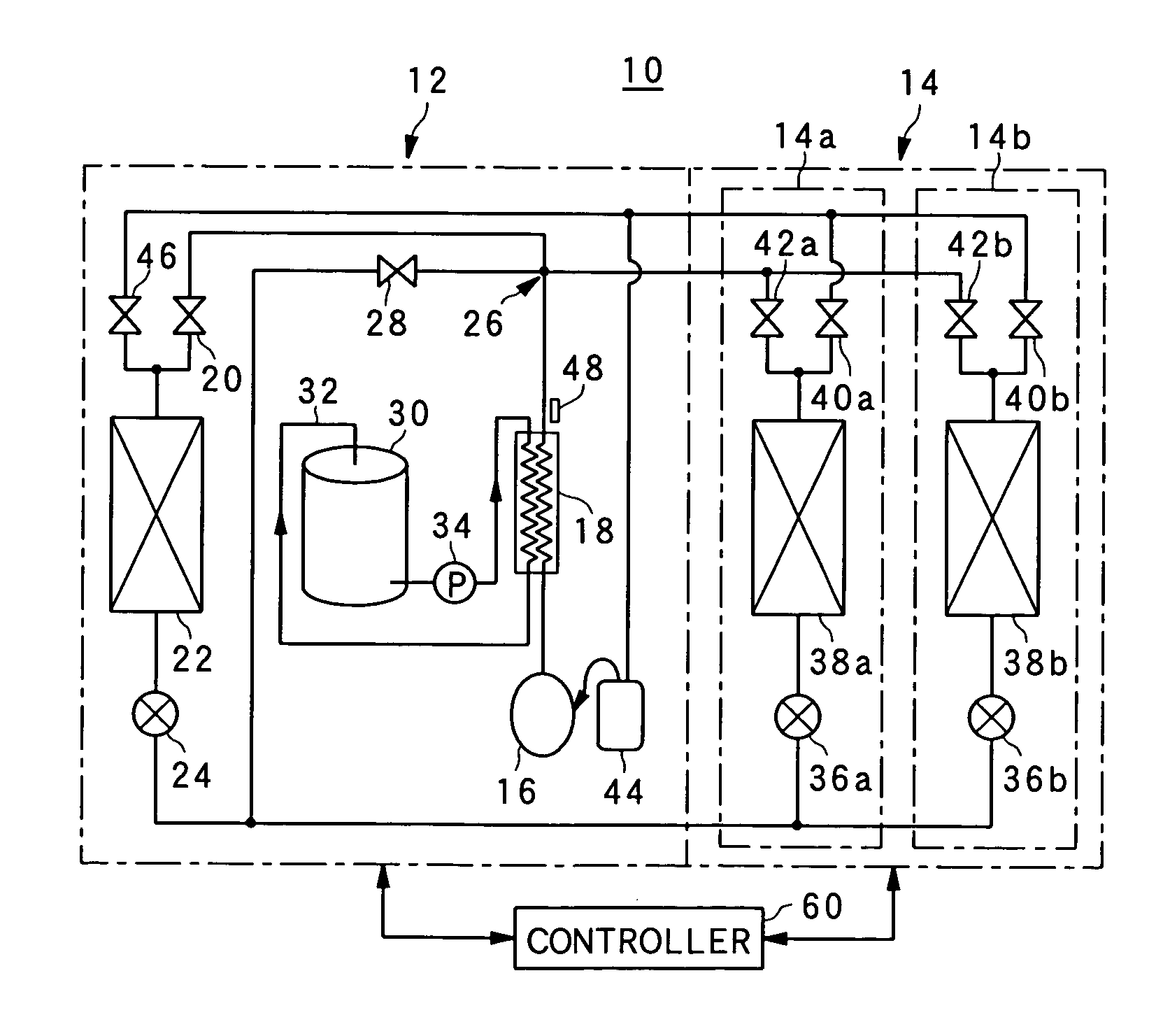 Refrigerant circuit and heat pump type hot water supply apparatus