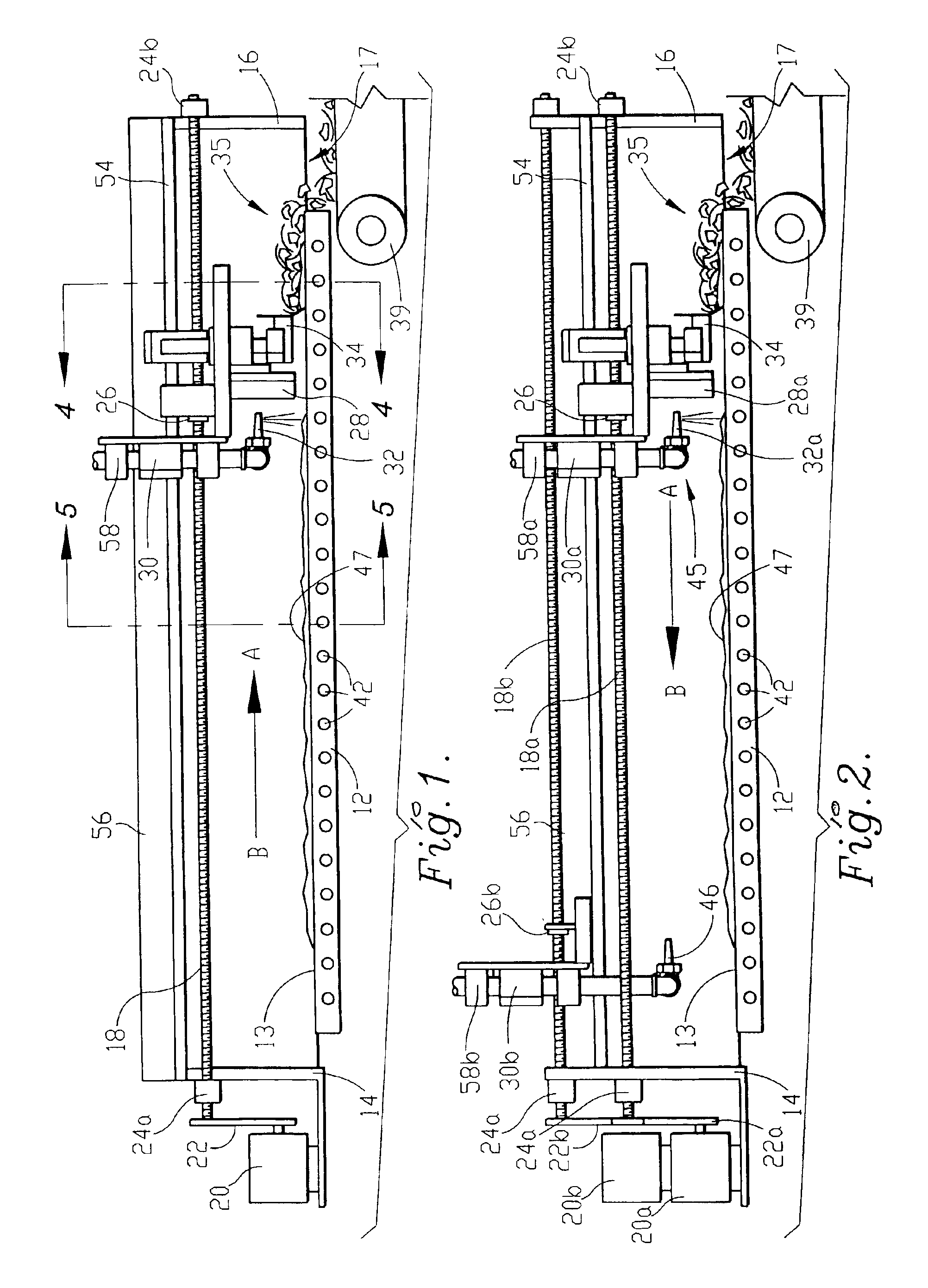 Flat plate flaking device