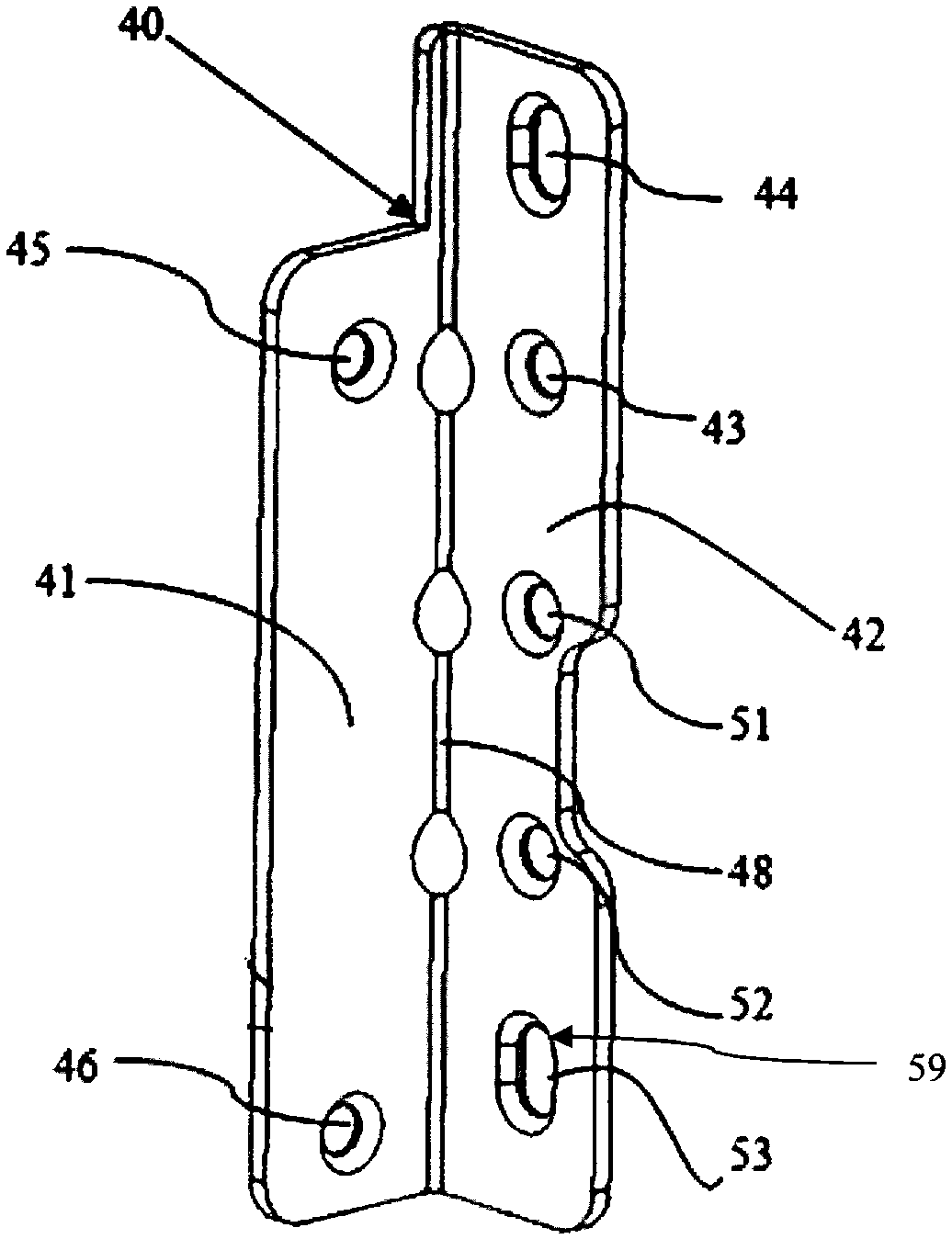 Adjusting mechanism and household appliance comprising adjusting mechanism