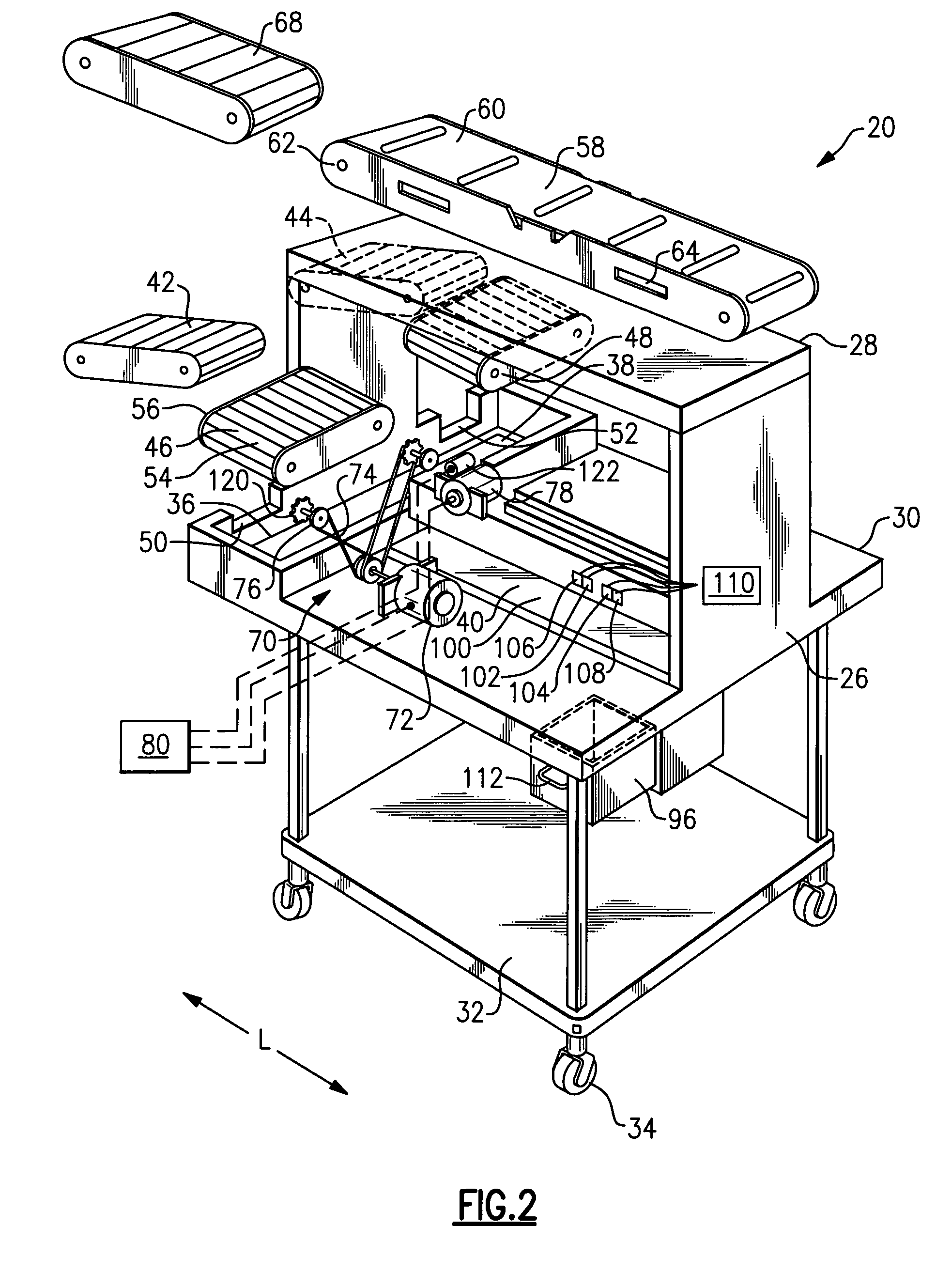 Heated holding compartment for food