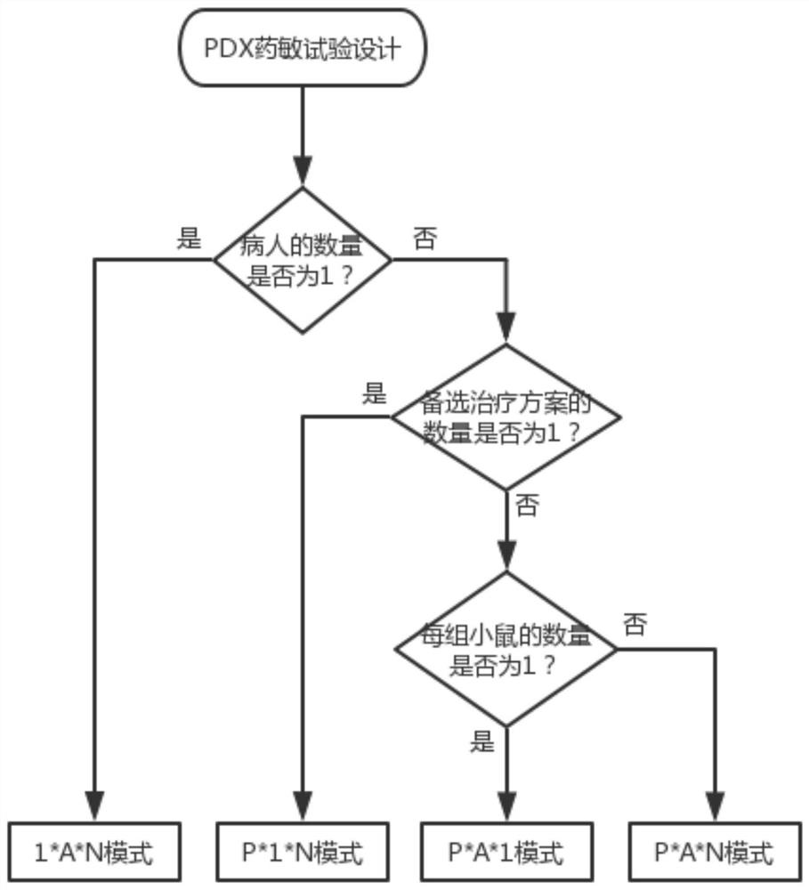 Drug susceptibility analysis method, analysis system and application for non-diagnostic and therapeutic purposes of tumor transplantation model