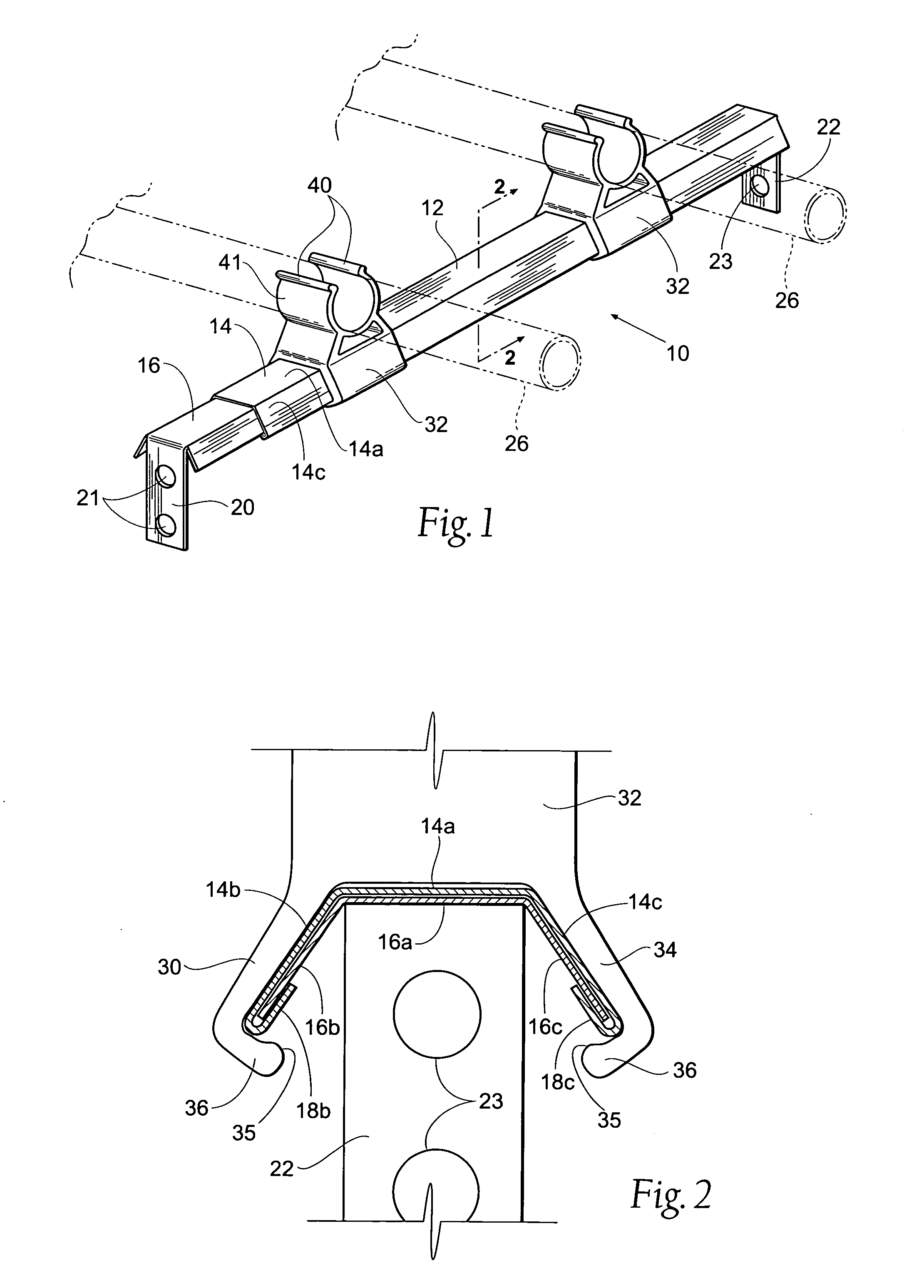 Adjustable hanger bracket assembly