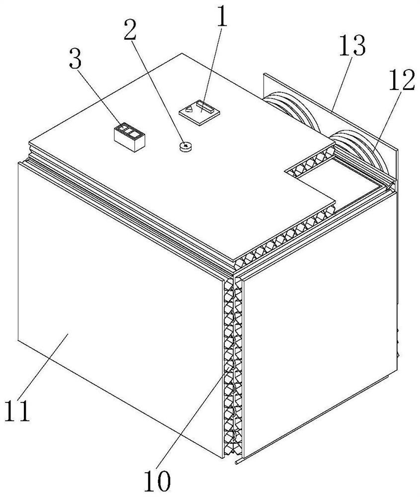 Intelligent thermal control explosion-proof safety protection device for lithium battery