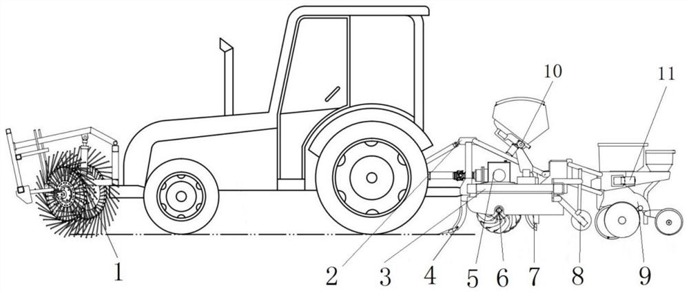 Multifunctional no-tillage planter