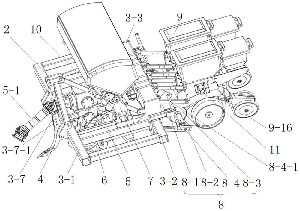 Multifunctional no-tillage planter