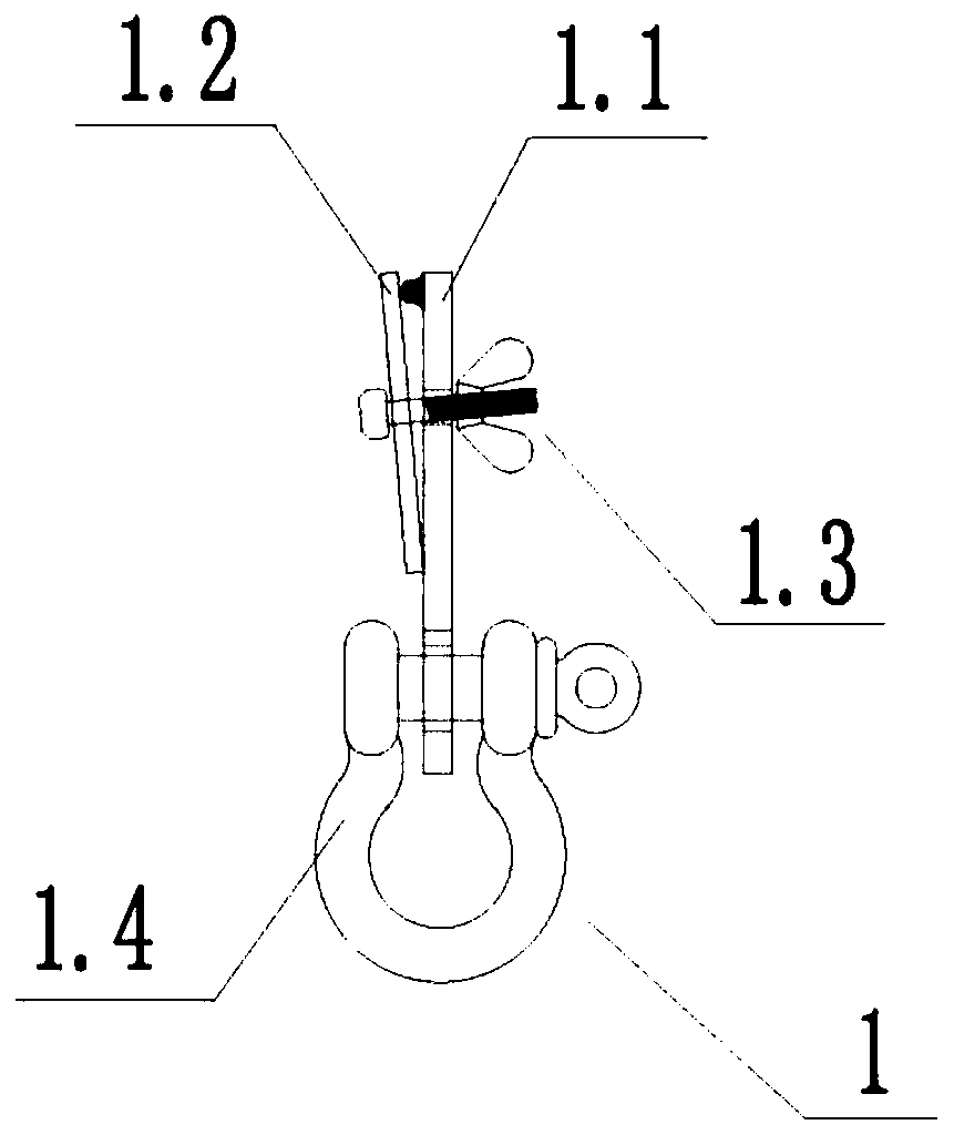 Membrane cloth self-supporting tensioning construction tool and method for stretching membrane cloth