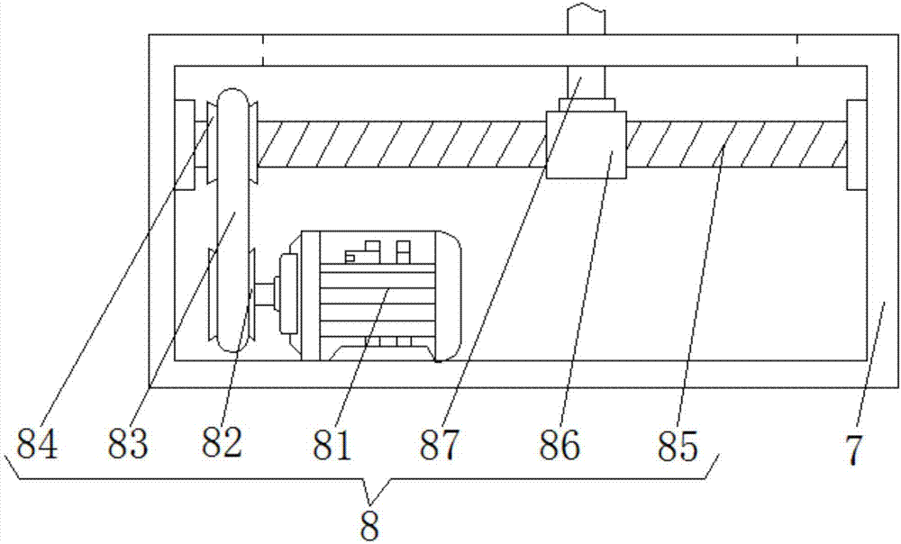 Stirring device with clogging preventing function in bridge engineering application