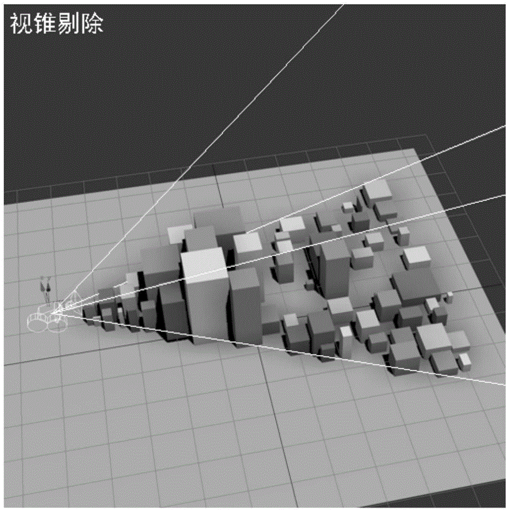 Method and device for culling object models from three-dimensional video game pictures