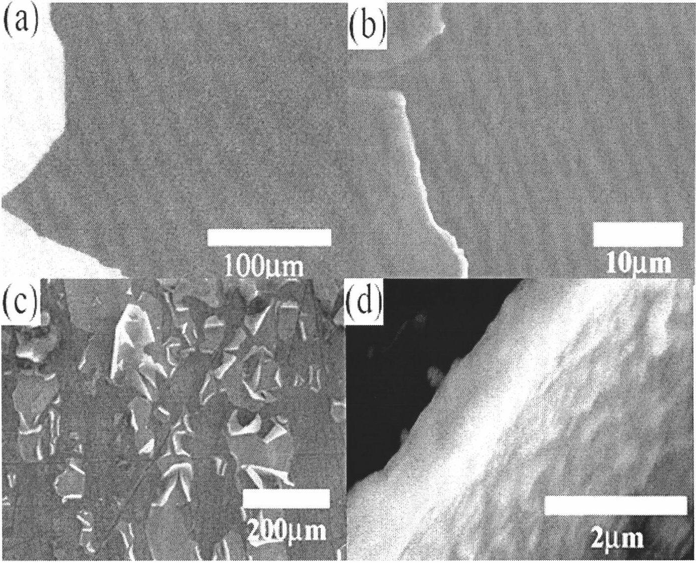 Method for preparing graphite alkyne film