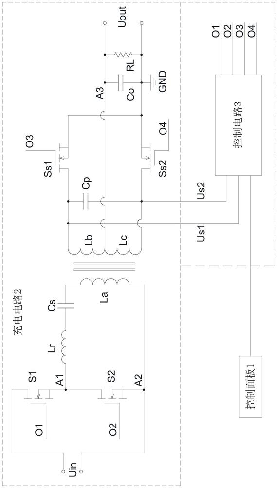 High-power battery charger and control method thereof